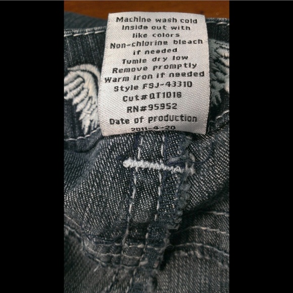 Freestyle Revolution Crop Jeans Juniors 9 JA32 - Picture 4 of 4